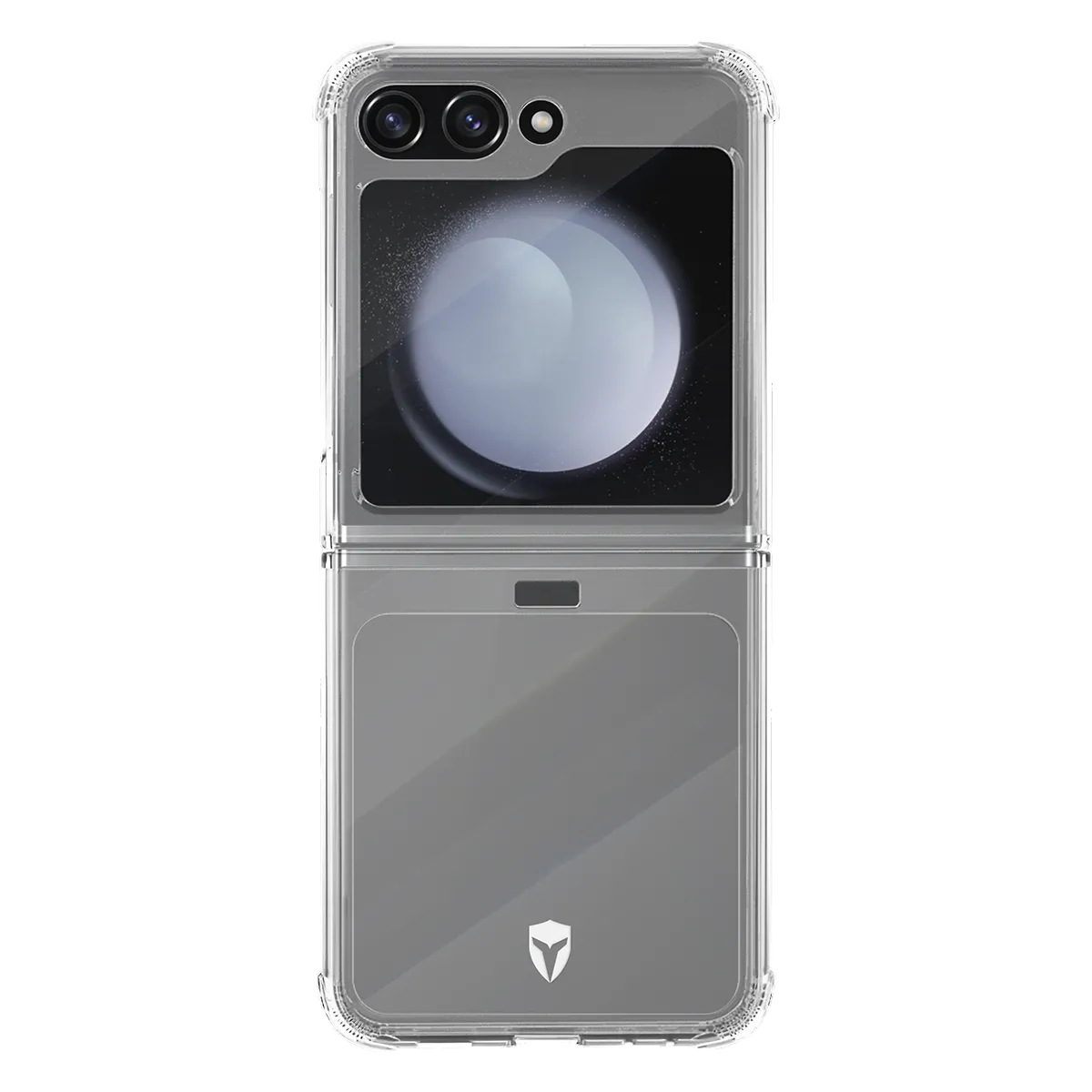 Coque FORCE CASE Z Flip 5 Duo Transparent