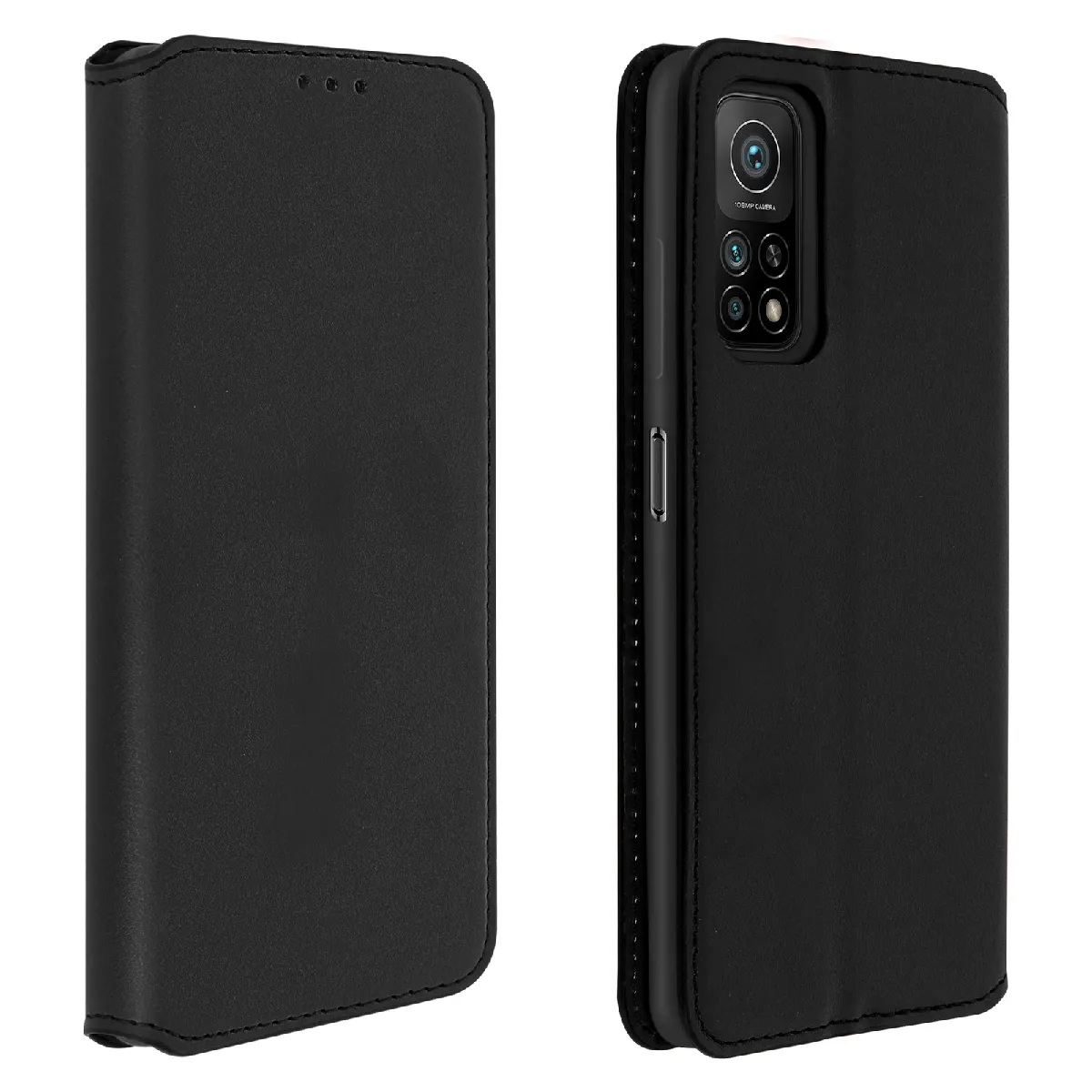 Avizar Noir Housse Pour Xiaomi Mi 10T / Mi 10T Pro Étui Portefeuille Fonction Support - Neuf - Image 3
