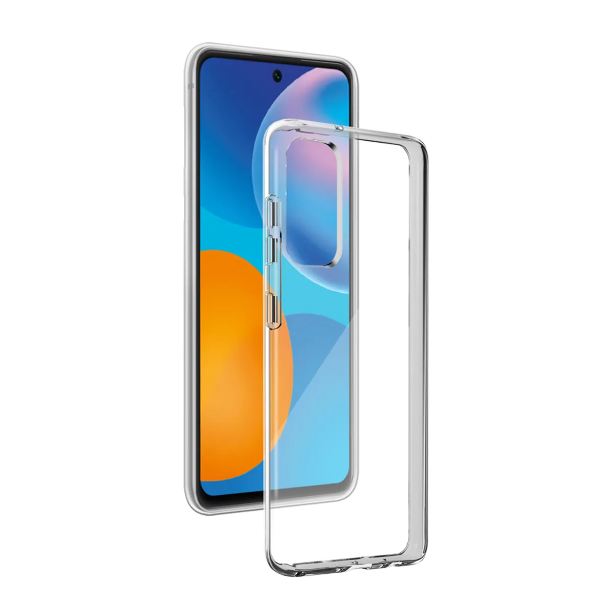 Bigben Connected Transparent Silitranspsm21 Coque De Protection Pour Téléphones Portables Huawei P Smart 2021 - Neuf - Image 3