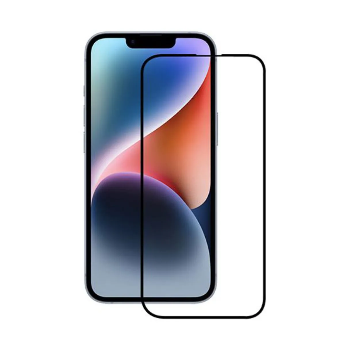 Mw Verre De Protection D'écran Pour Iphone 14 Pro Easy Glass Case Friendly Transparent