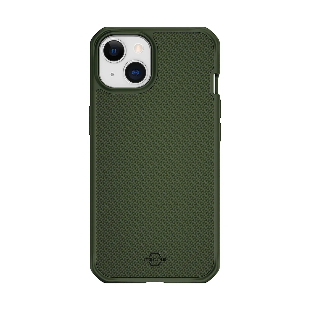 Itskins Vert Coque Pour Iphone 14 Renforcée Ballistic Nylon R