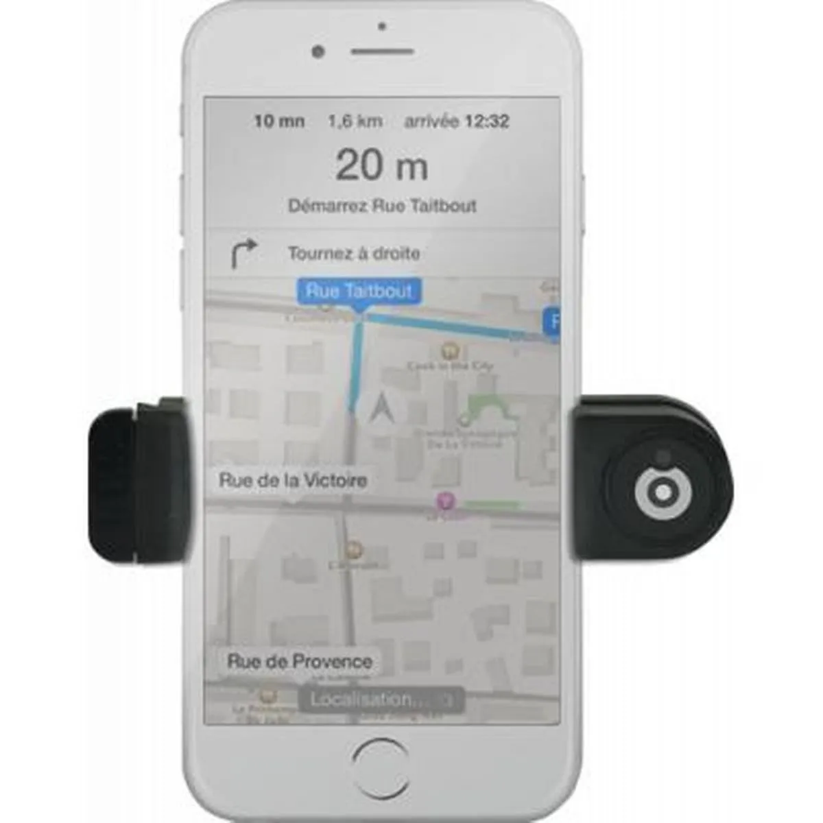 Bigben Noir Connected Support Voiture Pour Smartphone Ajustable Sur Ventilation