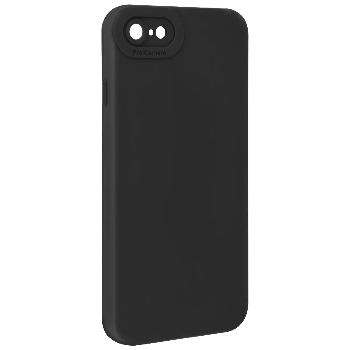Avizar - Coque pour iPhone 7 - Silicone - Noir - Image 2