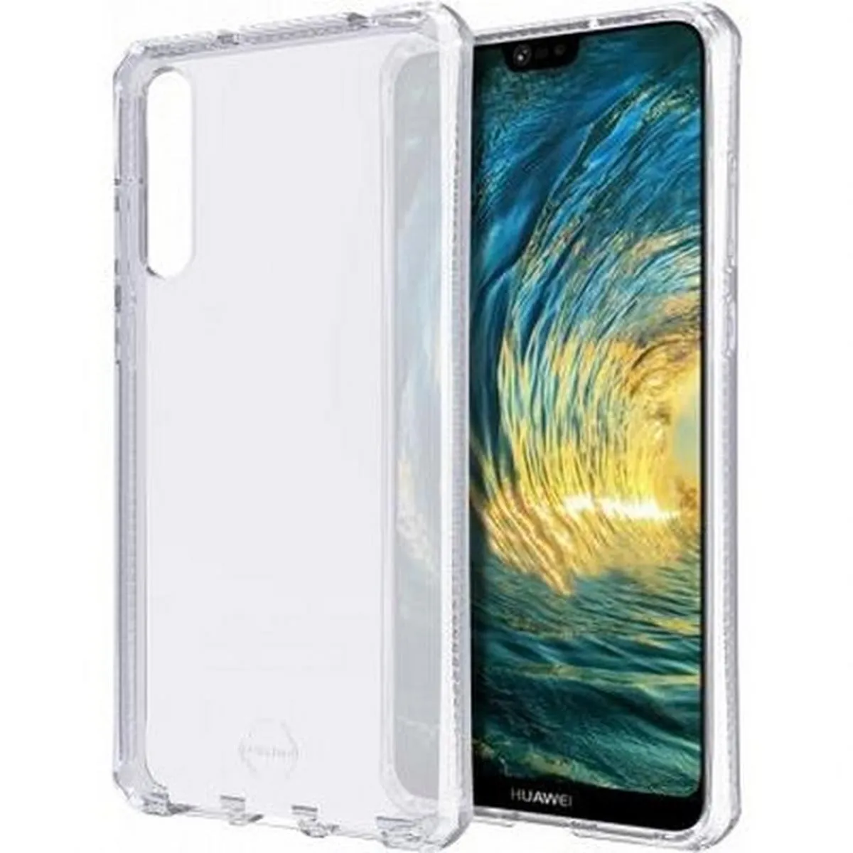 Itskins Coque Pour Huawei P20 Pro Semi-Rigide Spectrum Transparent