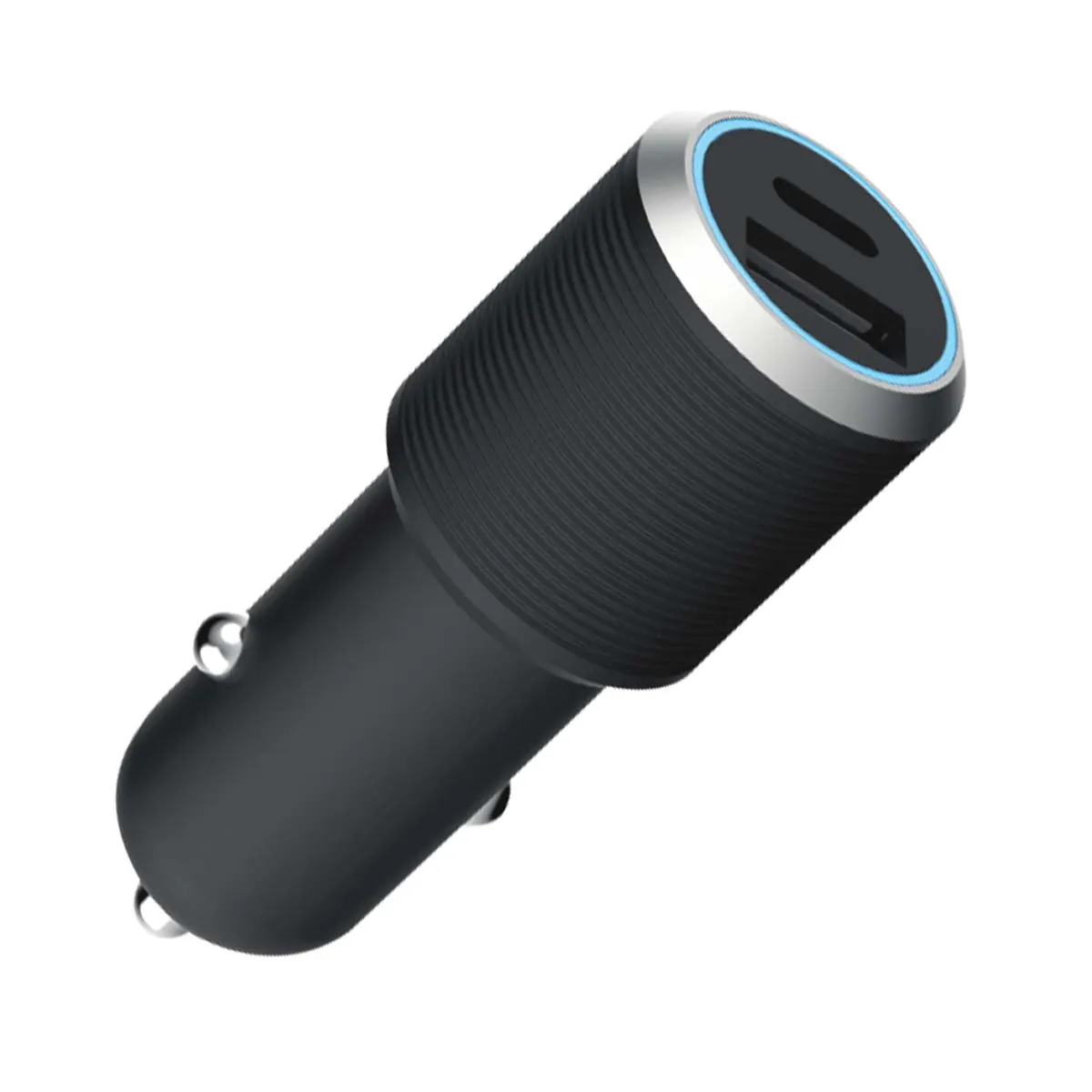 Force Noir Power Double Chargeur Voiture 37W (12+25W) Power Delivery