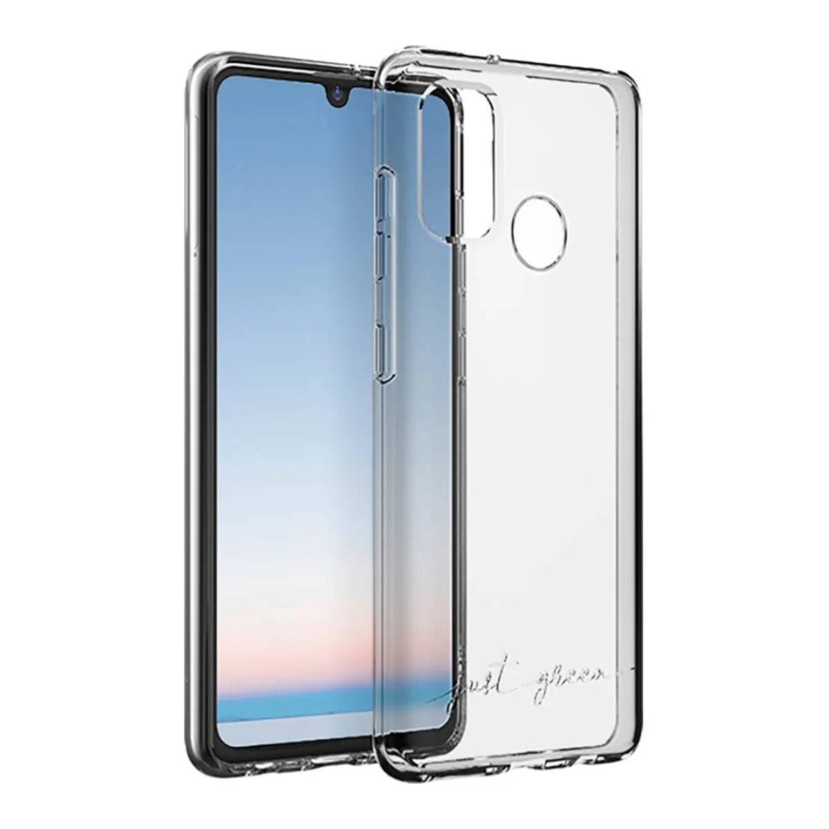 Just Green Coque De Protection Pour Huawei P Smart 2020 Infinia Recyclable Transparent