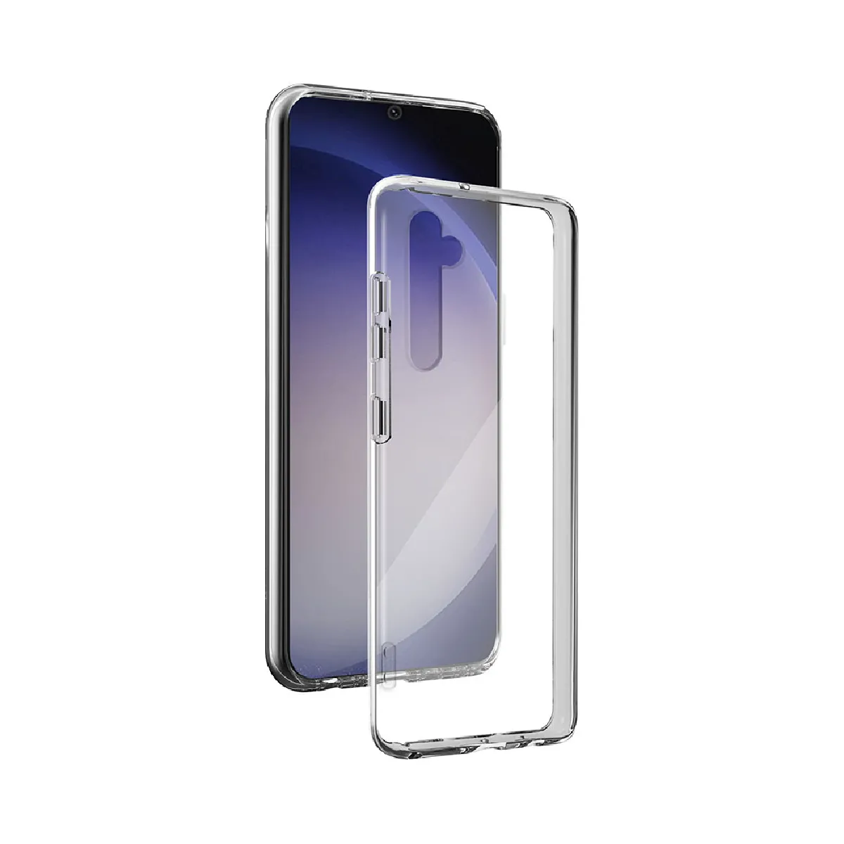 BIGBEN connected - Coque pour Samsung Galaxy S24 - Protection Souple et Ultra-Fine - Transparent - Image 3