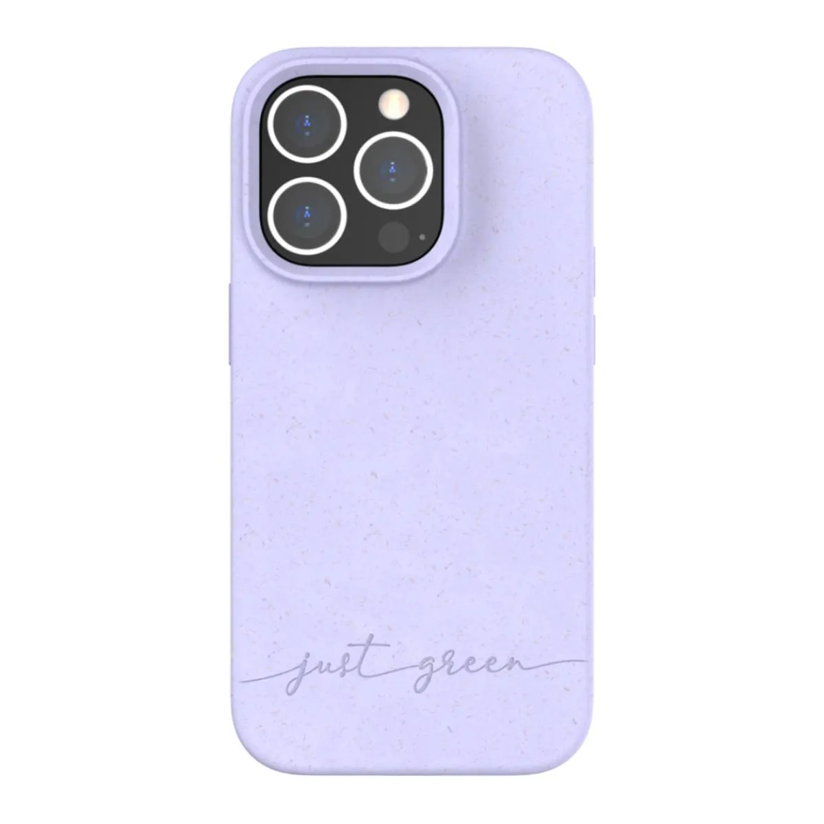 Just Green Violet Coque De Protection Pour Iphone 14 Pro Natura Recyclable Lavande