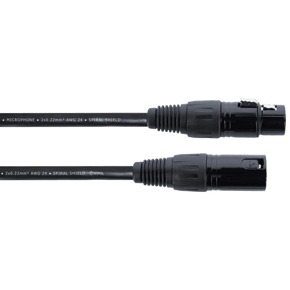 Cordial Noir Câble Audio Elements - 2,5 M