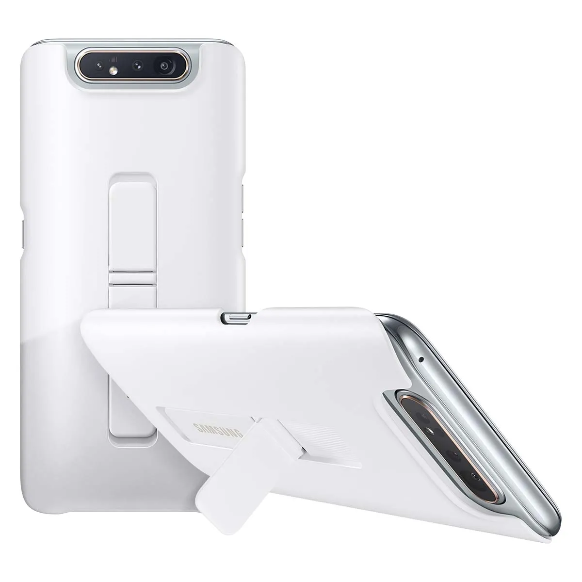 Coque rigide Samsung Galaxy A80 Fonction stand Couleur Style moderne - vue 2