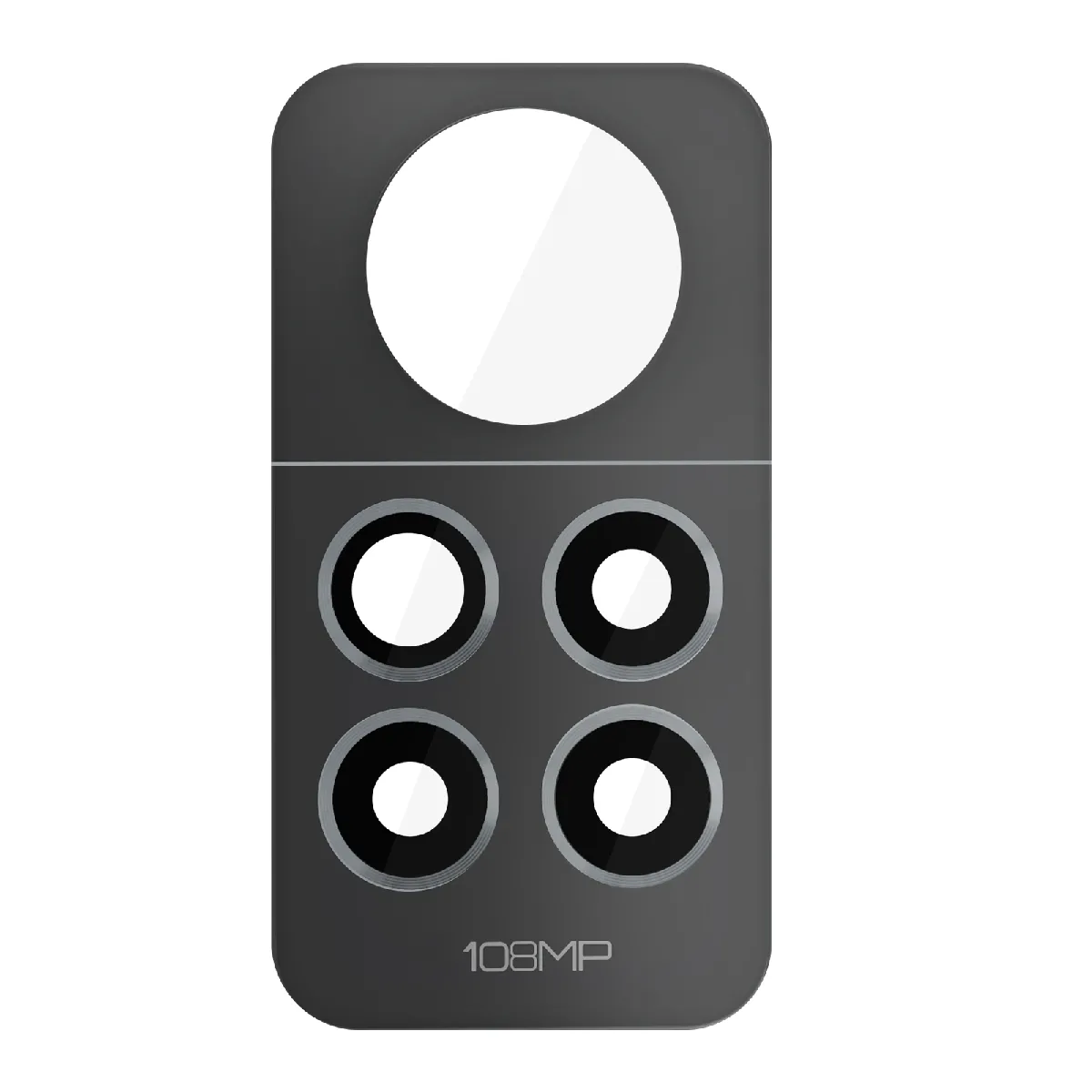 Avizar Noir Clappio Lentille Caméra Arrière Pour Xiaomi Redmi Note 12 Pro 4G