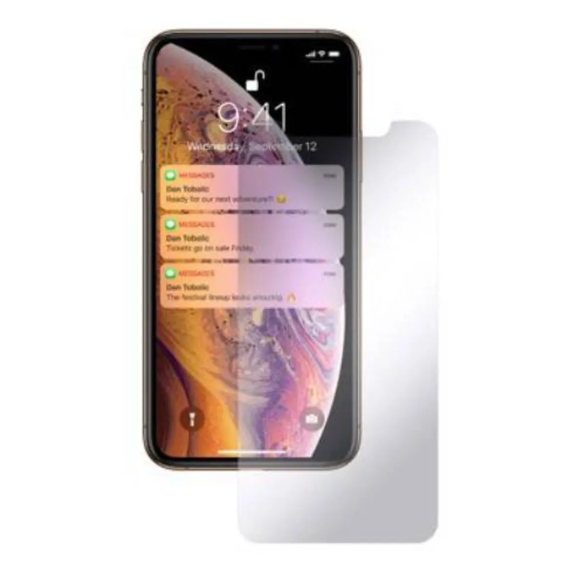 Mw - Verre de protection d'écran pour iPhone XS Max - 0,33 mm - Image 3