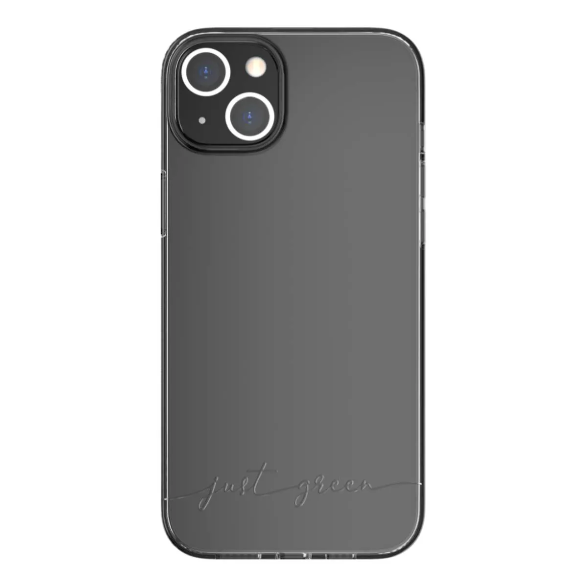 Just Green Coque De Protection Pour Iphone 14 Plus Infinia Recyclable Transparent