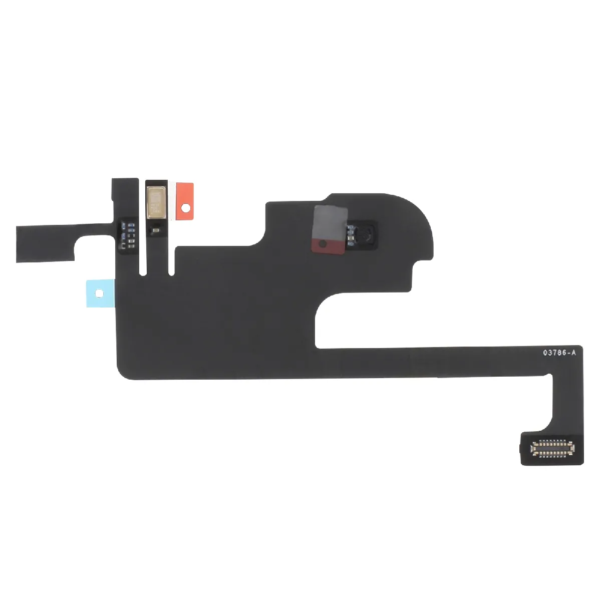 Avizar Noir Clappio Nappe Capteur Proximité Pour Iphone 16E Avec Capteur Lumière