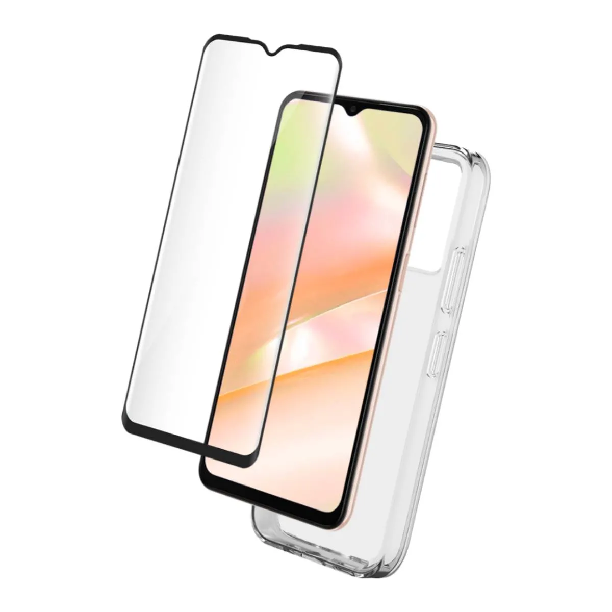 Bigben Pack Coque + Verre Pour Realme C33 Flexible Transparent