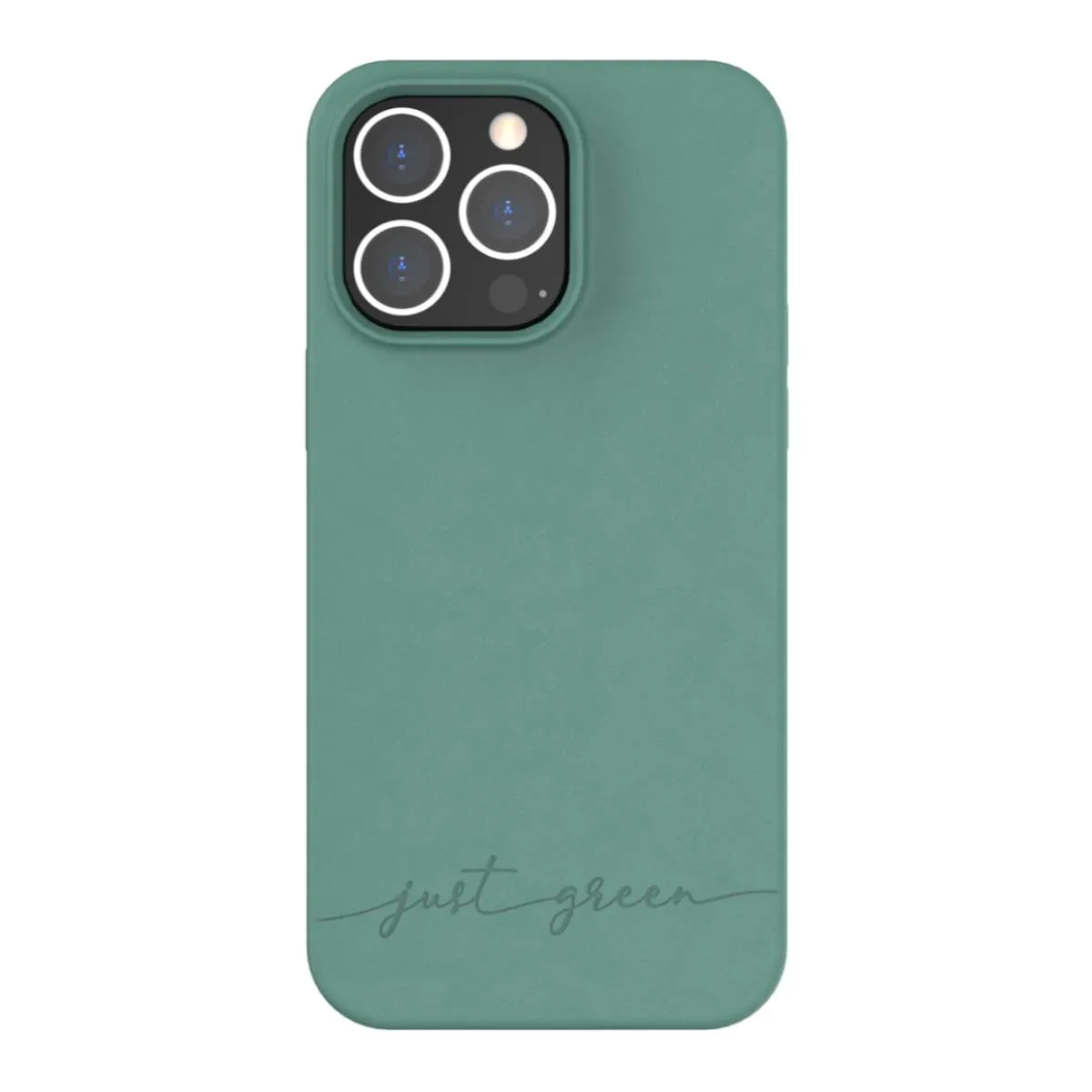 Just Green Vert Coque De Protection Pour Iphone 14 Pro Max Natura Recyclable