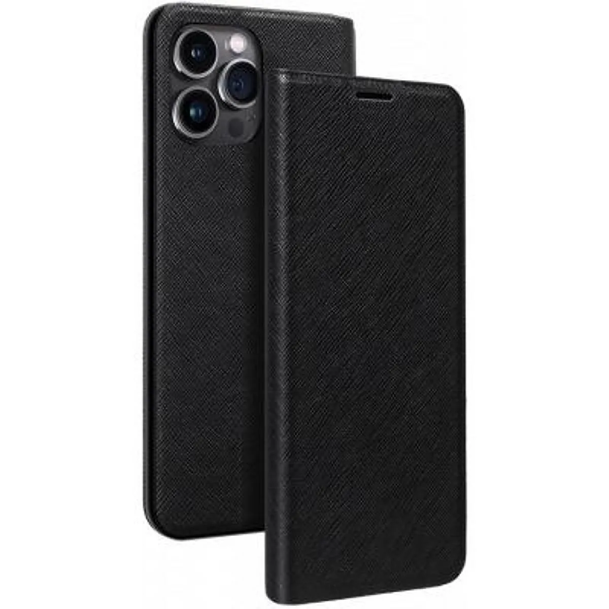 Bigben Connected Noir Etuifip14p Coque De Protection Pour Téléphones Portables Folio Apple (Brand) Iphone 14 Pro - Neuf - Image 4