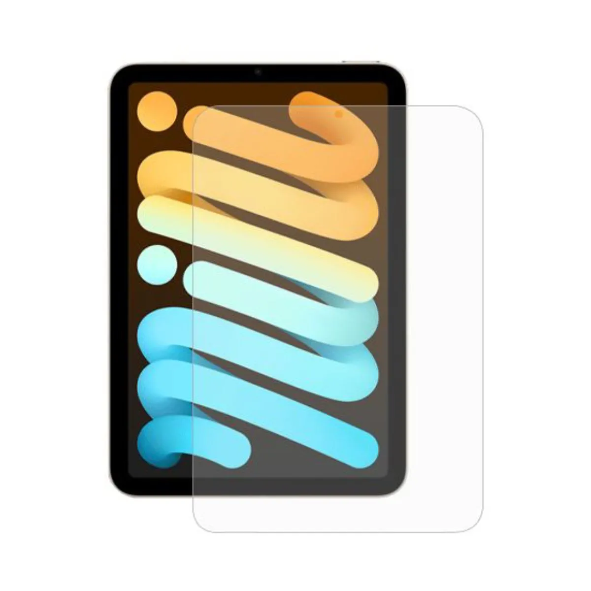 Non Communiqué Transparent Protection D'écran Pour Ipad Mini 8.3 2021 Easy Glass Standard Mw - Image 3