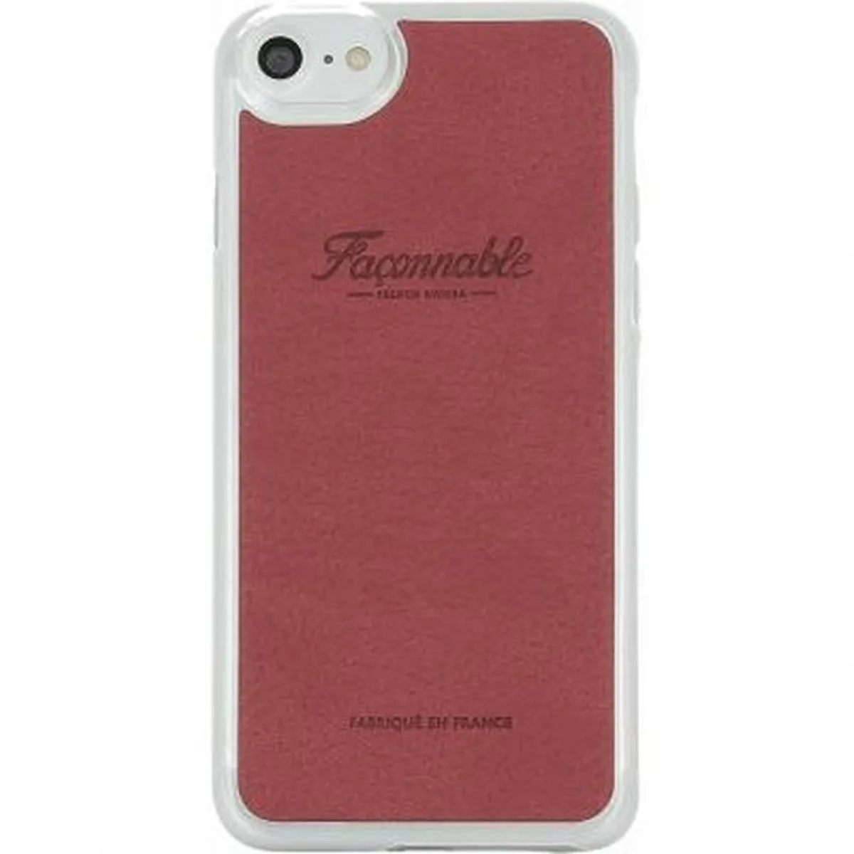 Faconnable Rouge Façonnable Coque Pour Iphone Se (2020)/8/7/6S/6 Rigide French Riviera