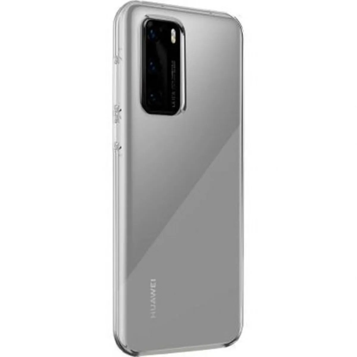 Bigben Connected soft case - Coque de protection pour téléphone portable - polyuréthanne thermoplastique (TPU) - transparent - pour Huawei P40