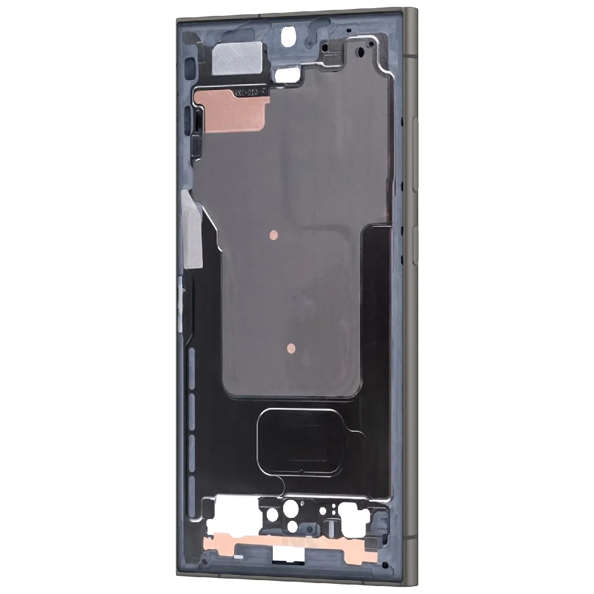 Samsung Châssis Central pour Galaxy S24 Ultra Pièce de réparation Original Durable pâle