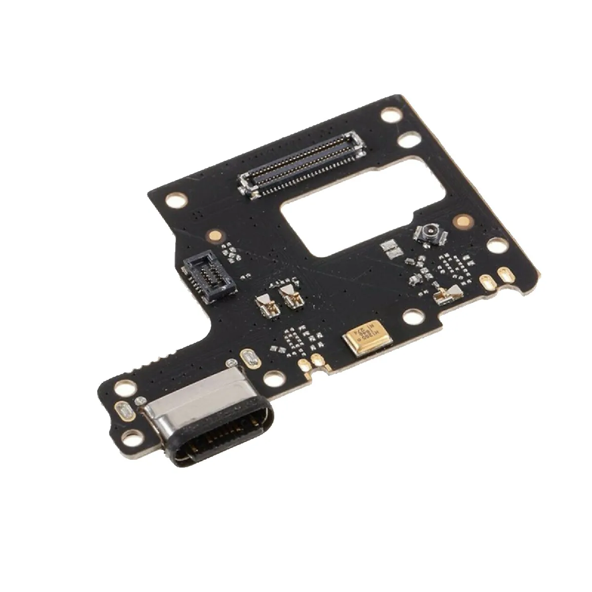Avizar Noir Clappio Connecteur De Charge Pour Xiaomi Mi 9 Lite Port Usb Type C Et Microphone