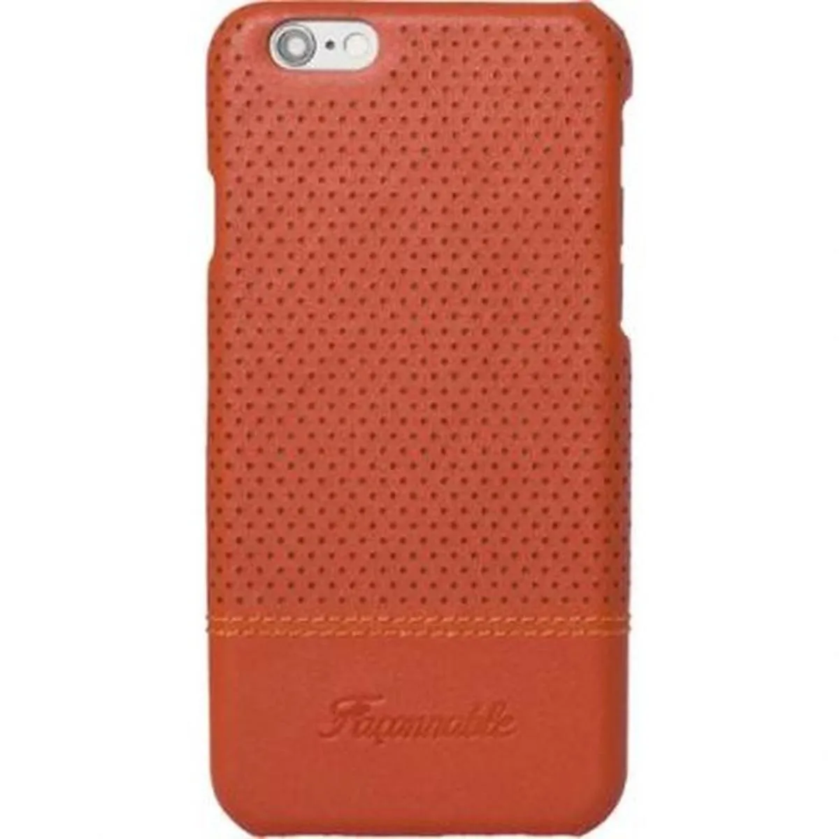 Faconnable Orange Façonnable Coque Pour Iphone 6/6S Micro-Perforé Et Élégante