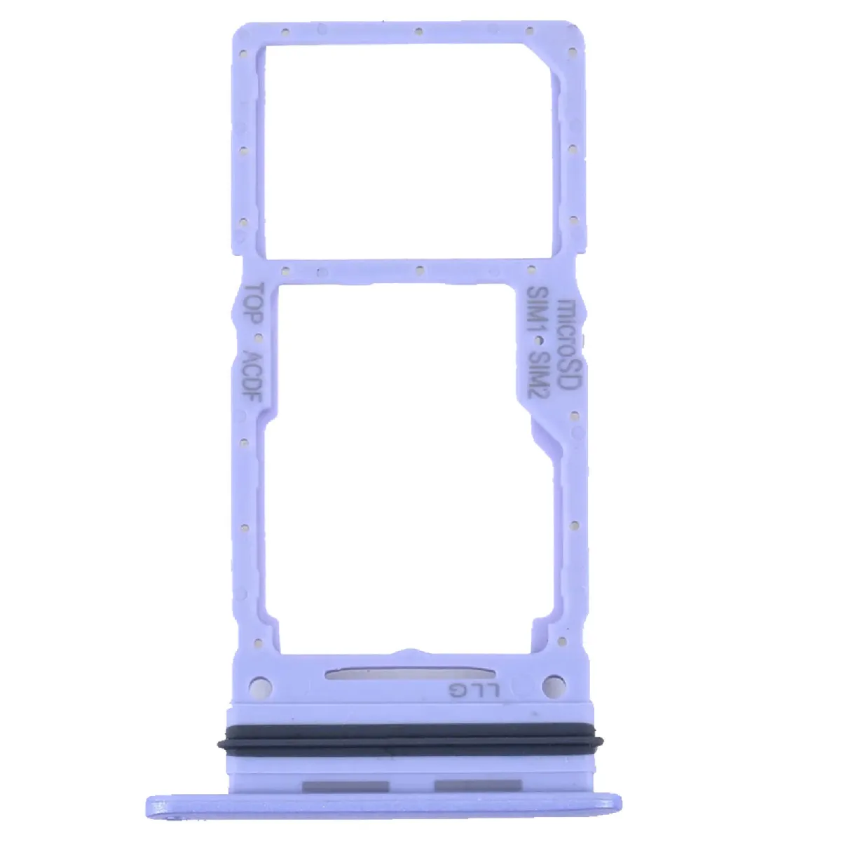 Avizar Violet Clappio Tiroir Carte Sim Pour Samsung Galaxy A34 5G Nano Sim + Micro-Sd