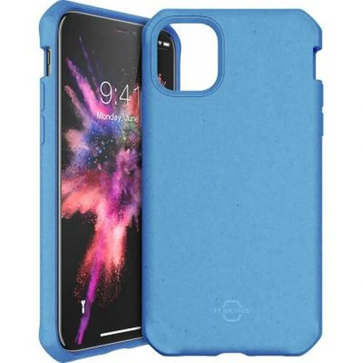 Itskins Bleu Coque Pour Iphone 11 Renforcée Feronia Bio Terra