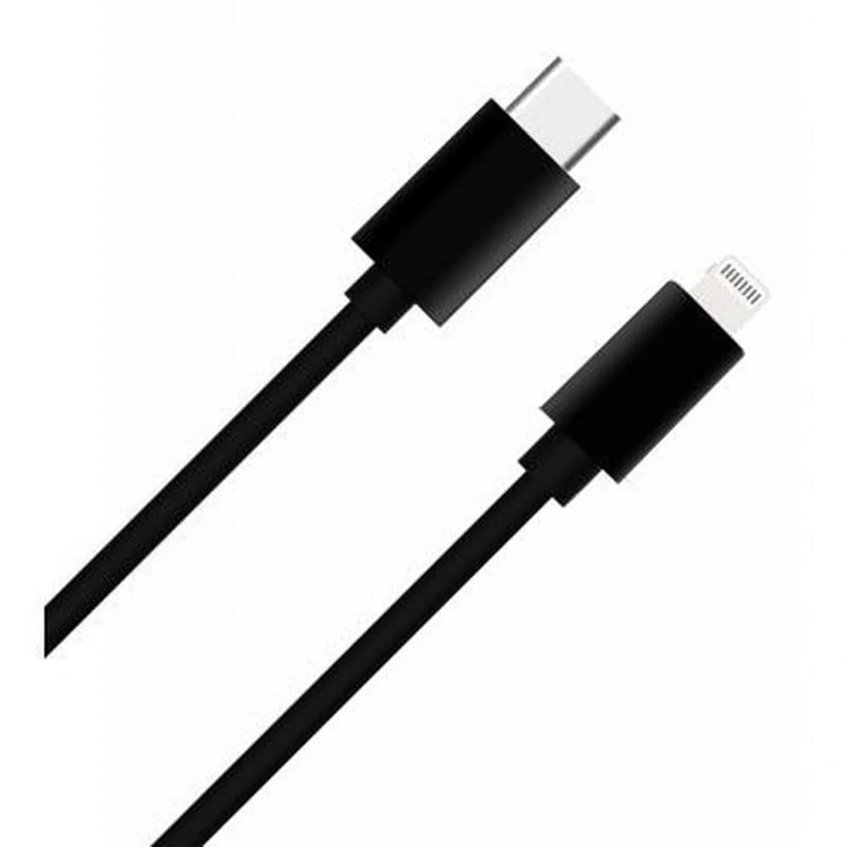 Wow Noir Câble Usb C/Lightning 1M - 3A