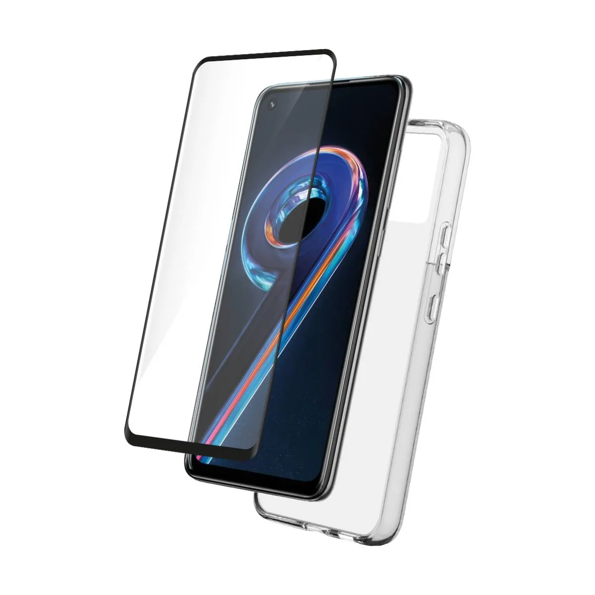 Bigben Connected Pack Coque + Verre Pour Realme 9 4G/9 Pro Plus Transparent