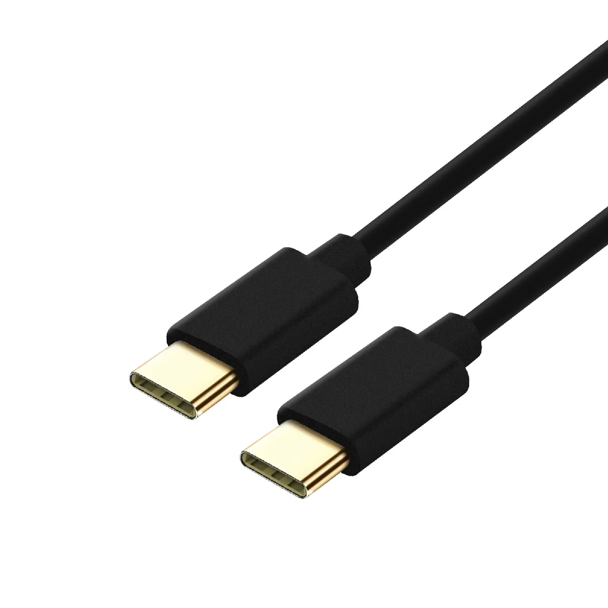Avizar Noir Câble Usb-C Vers Usb-C Power Delivery Transfert Rapide 2M - Image 2