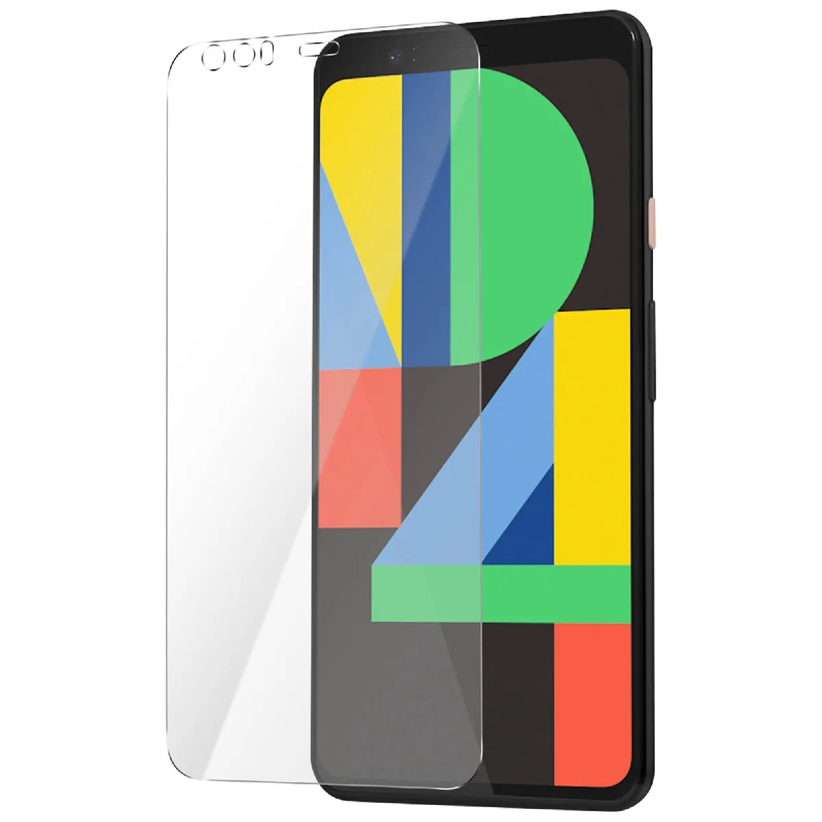 Avizar Film Écran Google Pixel 4 Xl Verre Trempé 9H Anti Traces Transparent