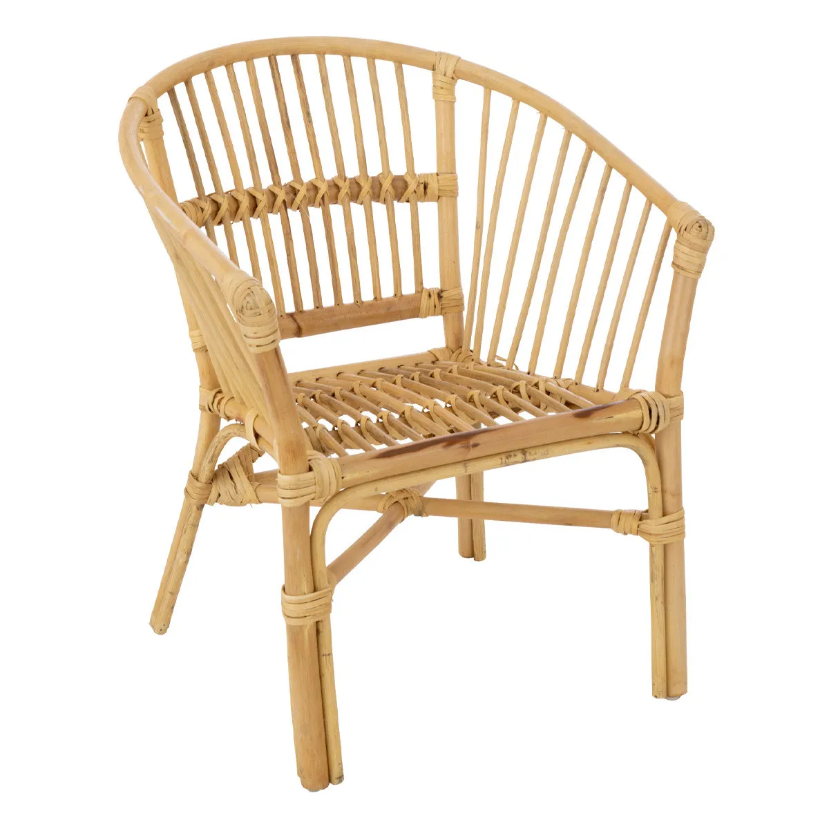 Chaise Enfant en Rotin Filou 52cm Naturel
