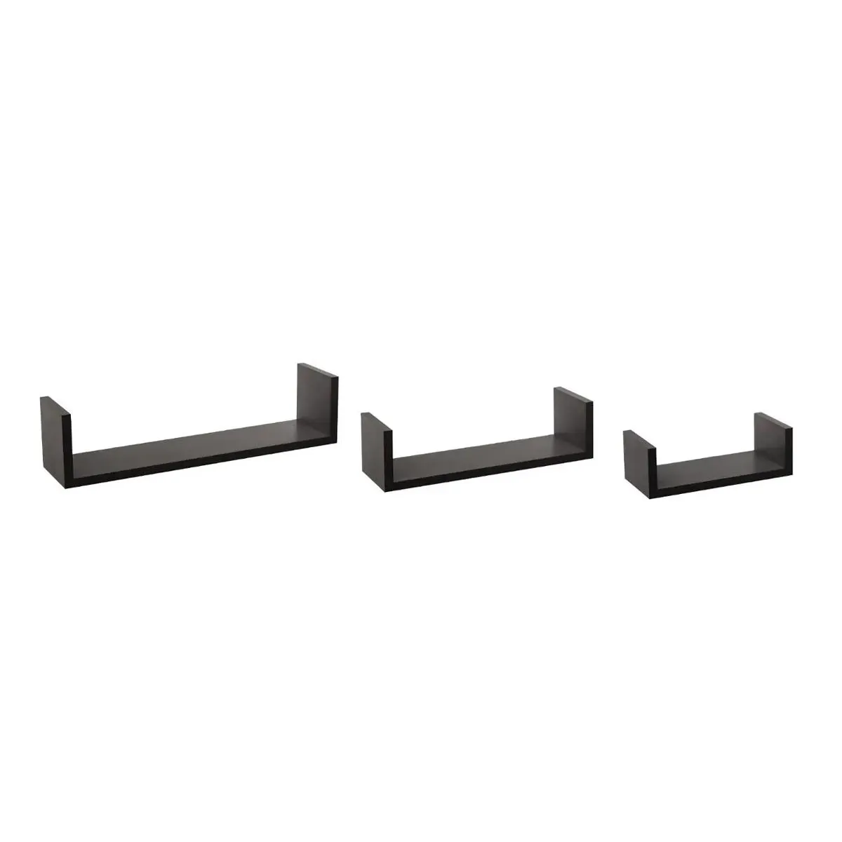 Lot de 3 Étagères Murales Bord 42cm - vue 1