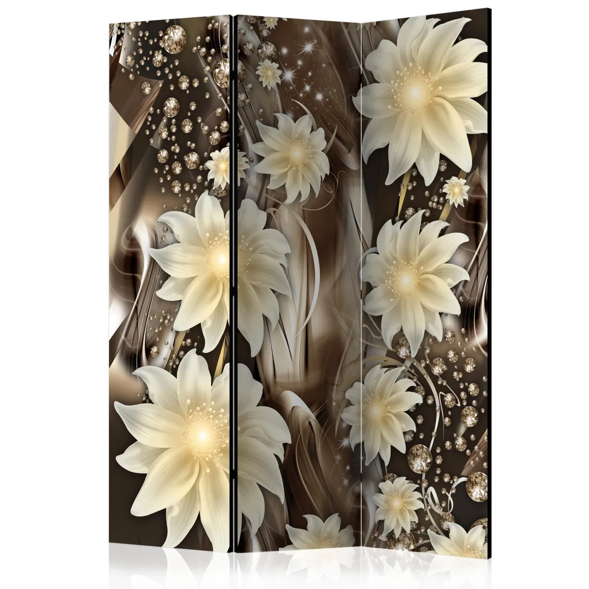 Paravent 3 volets - depths of bronze [room dividers] A1-PARAVENT226