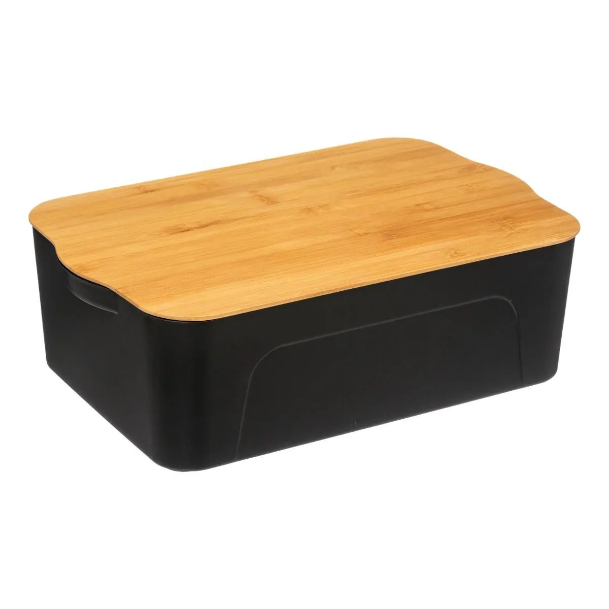 Autre Five - Boite de rangement avec couvercle en Bambou 13,5 L Noir