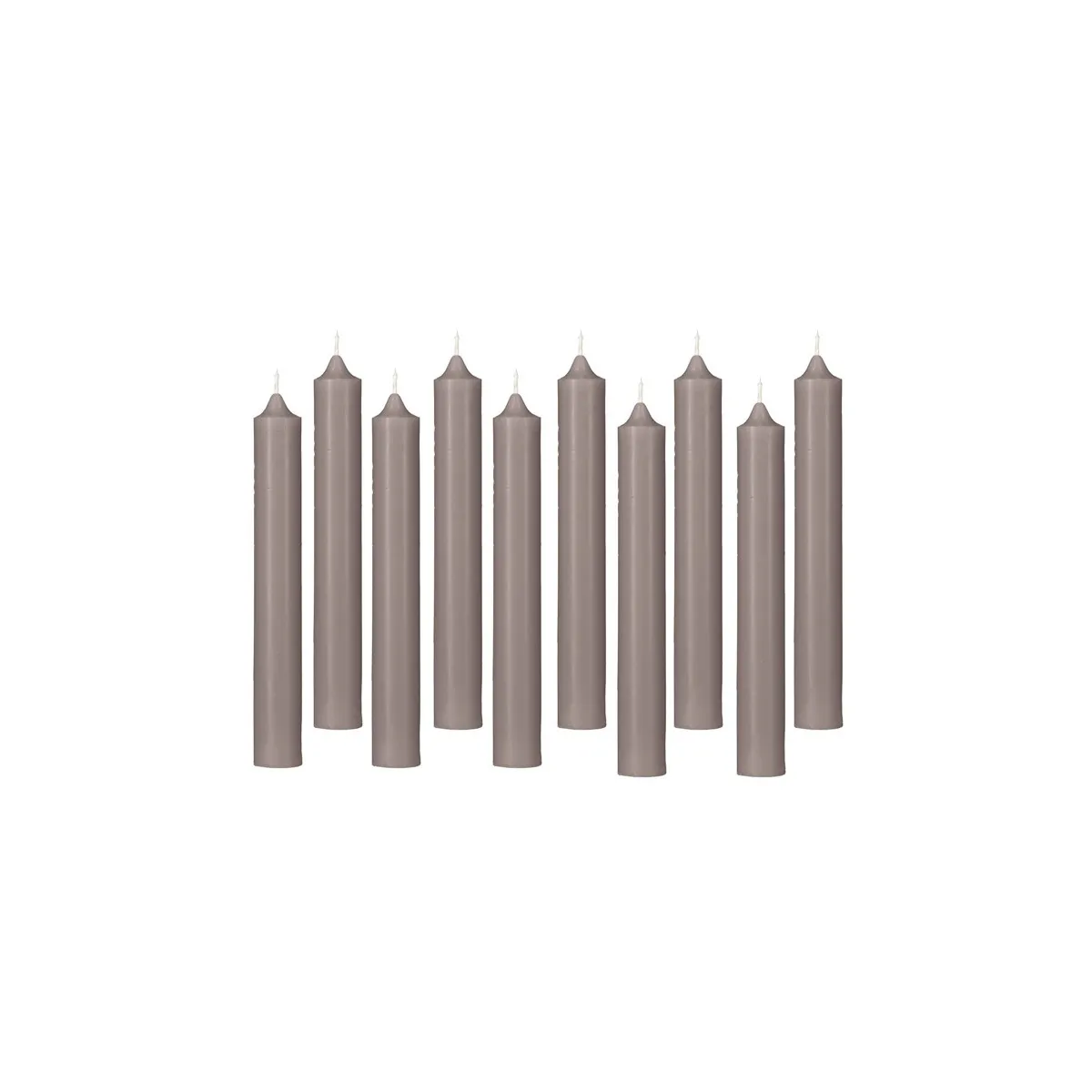 Lot de 10 Bougies Bâton Hugo 16cm - vue 2