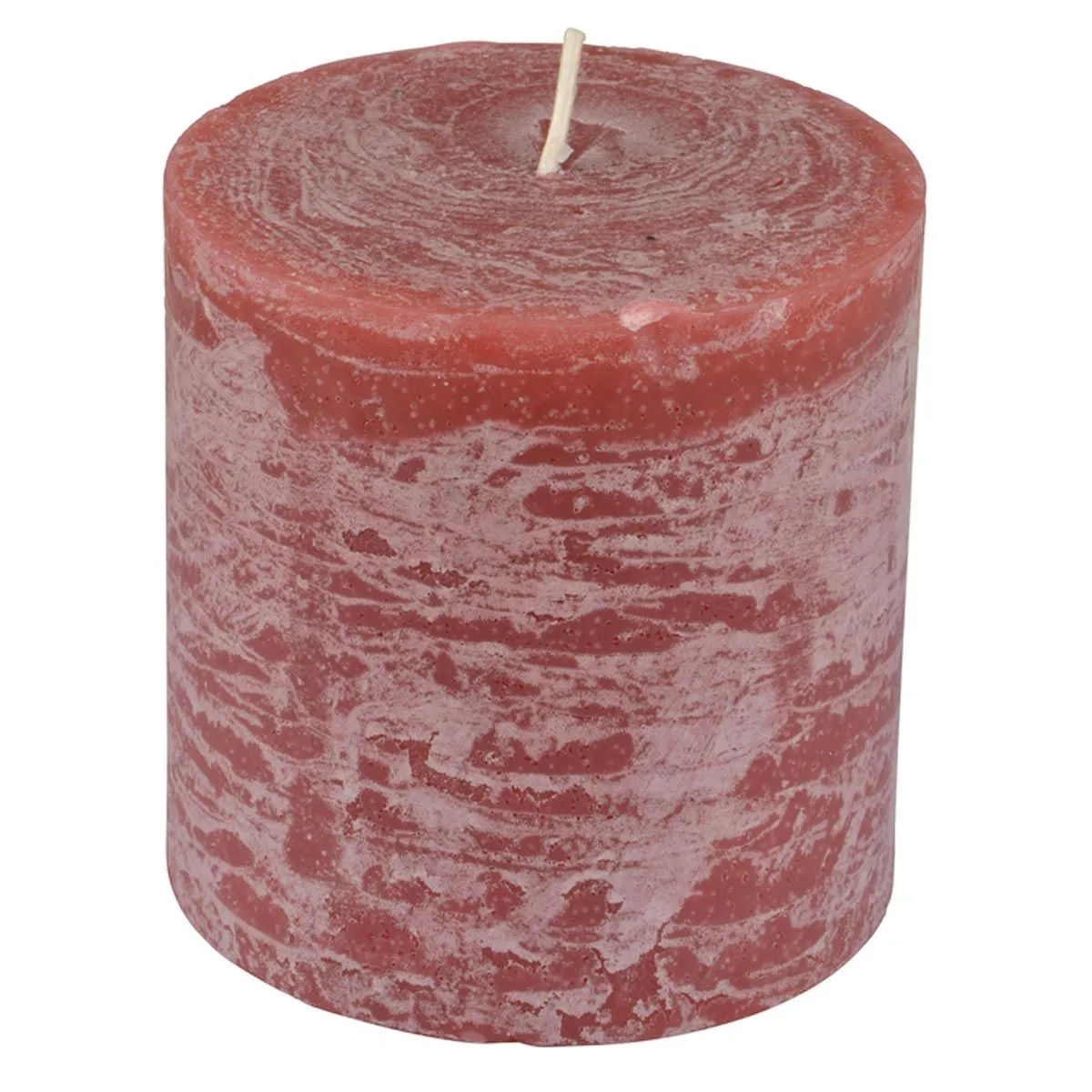 Paris Prix Rose Bougie Pilier Ronde Déco Rustique 10Cm