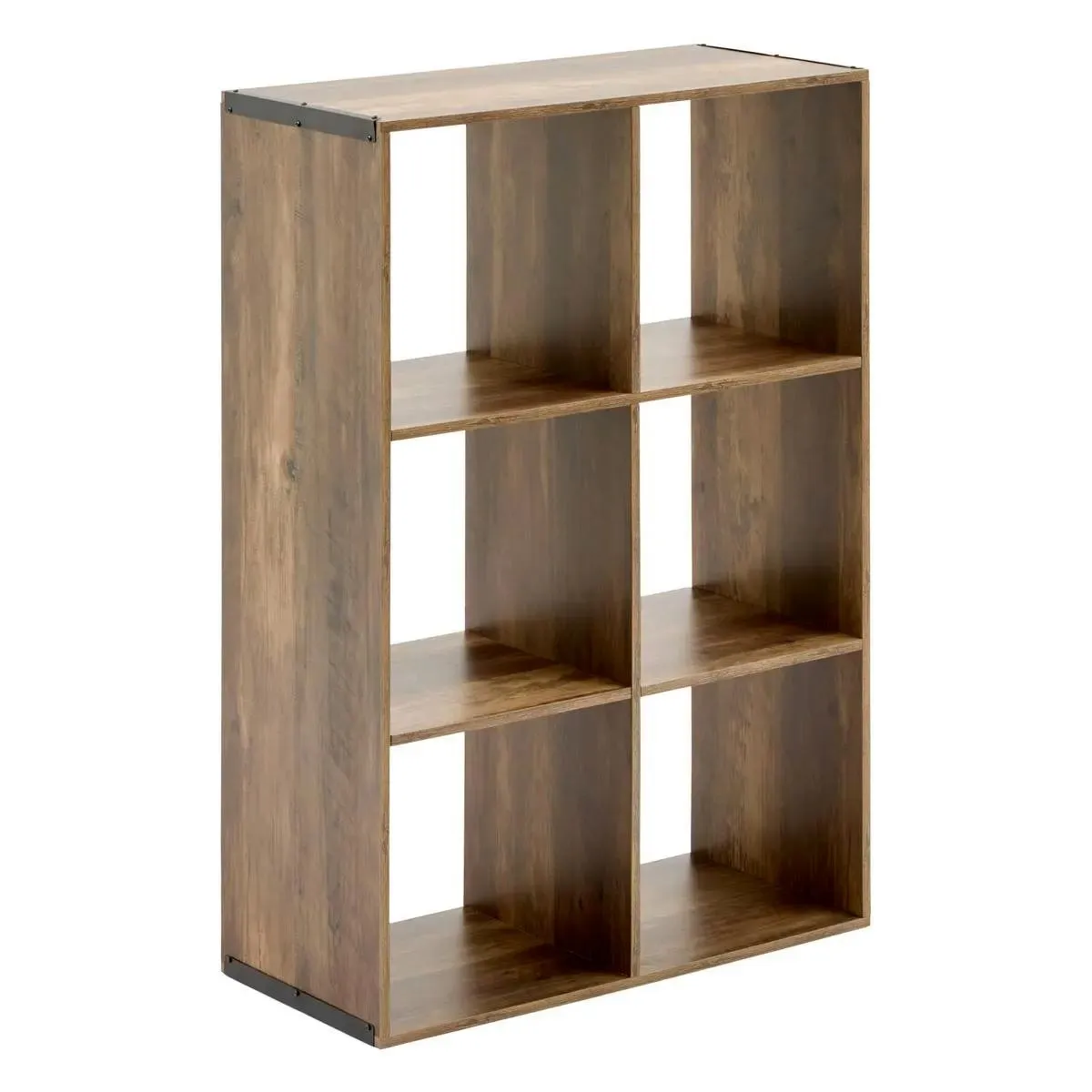 Five Simply Smart Marron Étagère 6 Cases Mix N'modul 100Cm