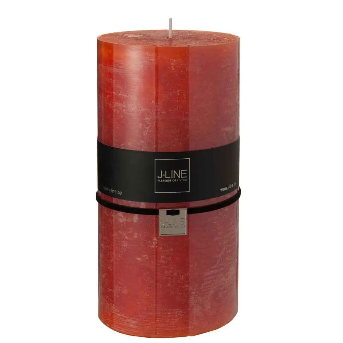 Non Communiqué Orange Bougie Cylindrique Déco "Junina" 20Cm - Image 2