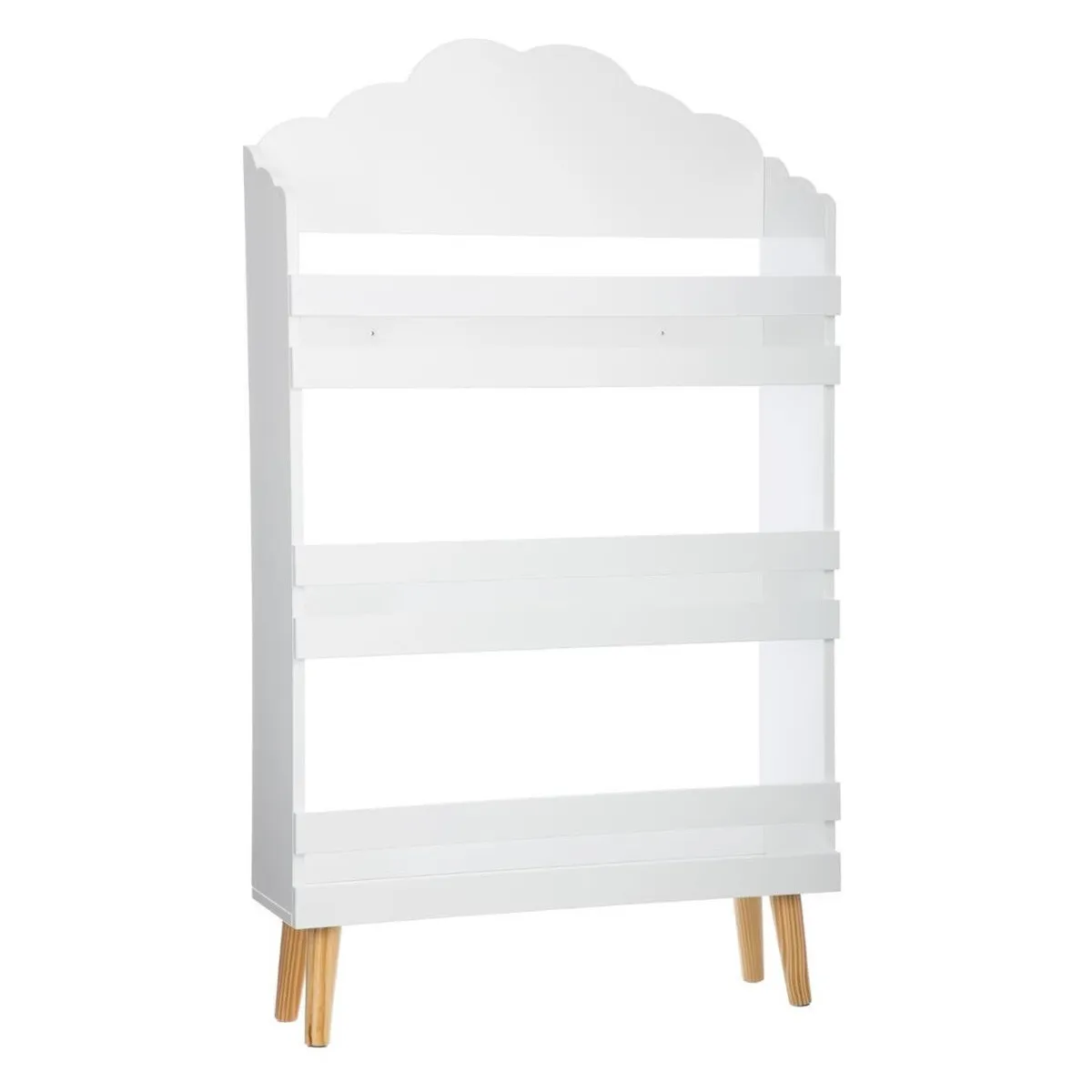 Atmosphera Blanc Bibliothèque 3 Niveaux Nuage 100Cm
