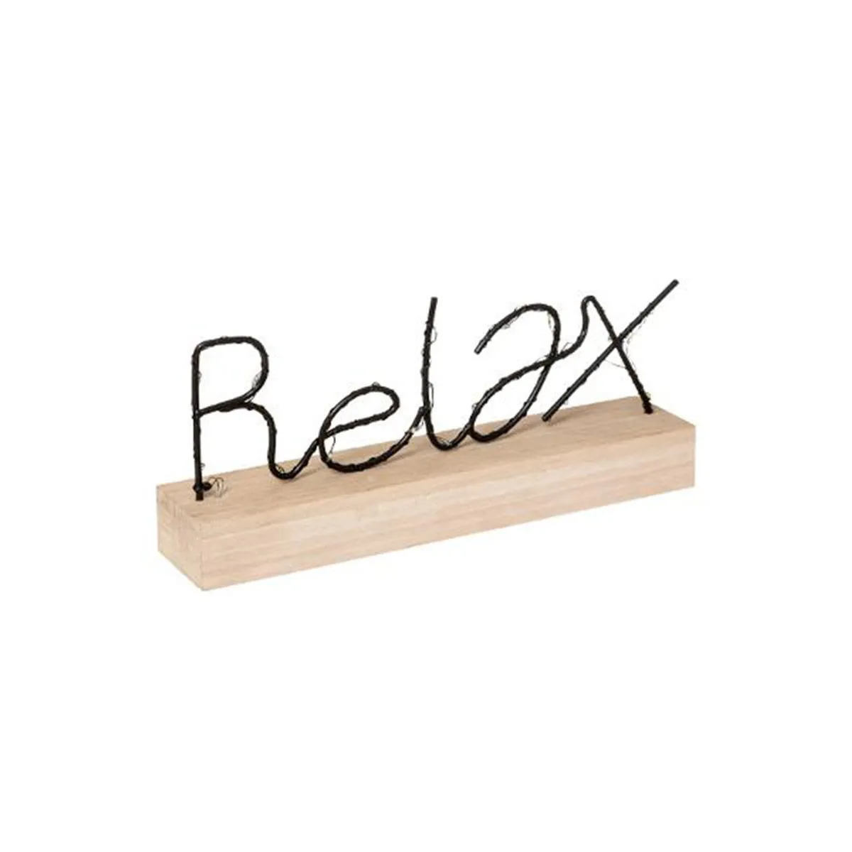 Non Communiqué Noir Atmosphera Créateur D'intérieur - Décoration Lumineuse Led "Relax" 28Cm - Image 2