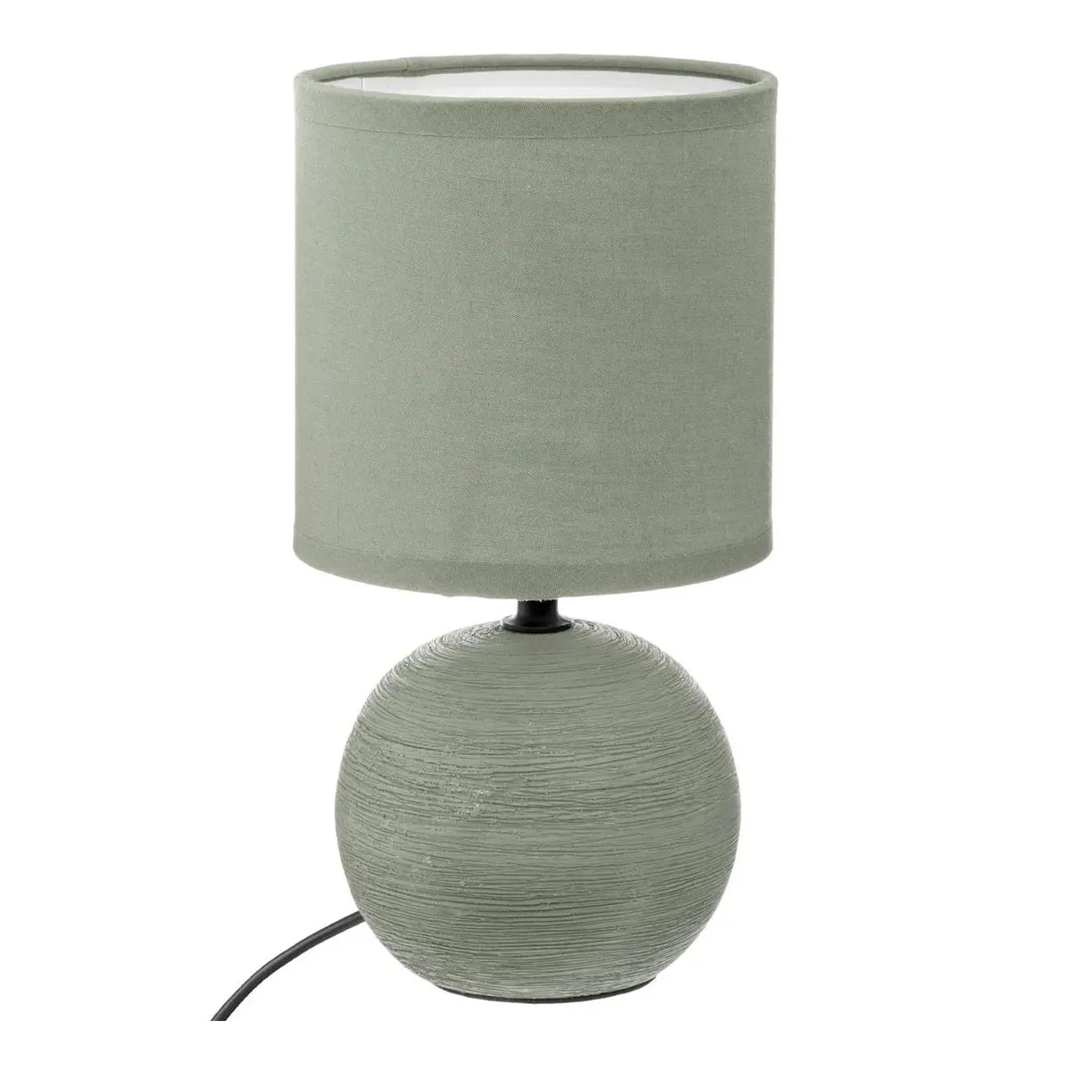 Atmosphera Vert Lampe À Poser Boule - Kaki