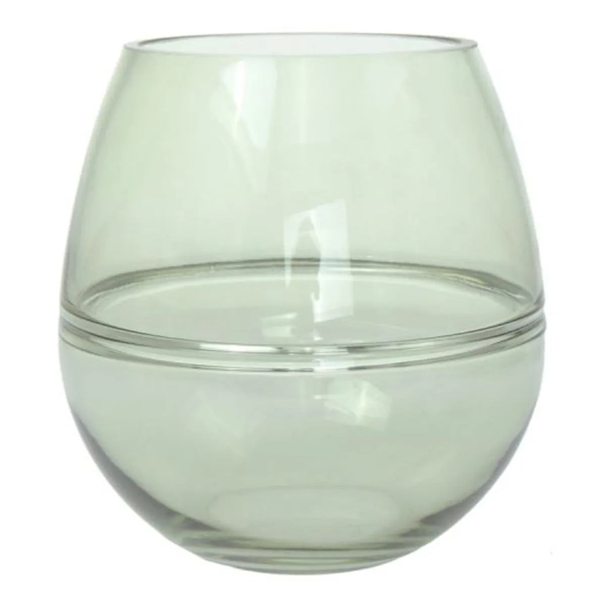GENERIQUE - Vase Diney - Verre Soufflé - 17cm - Vert - Image 3