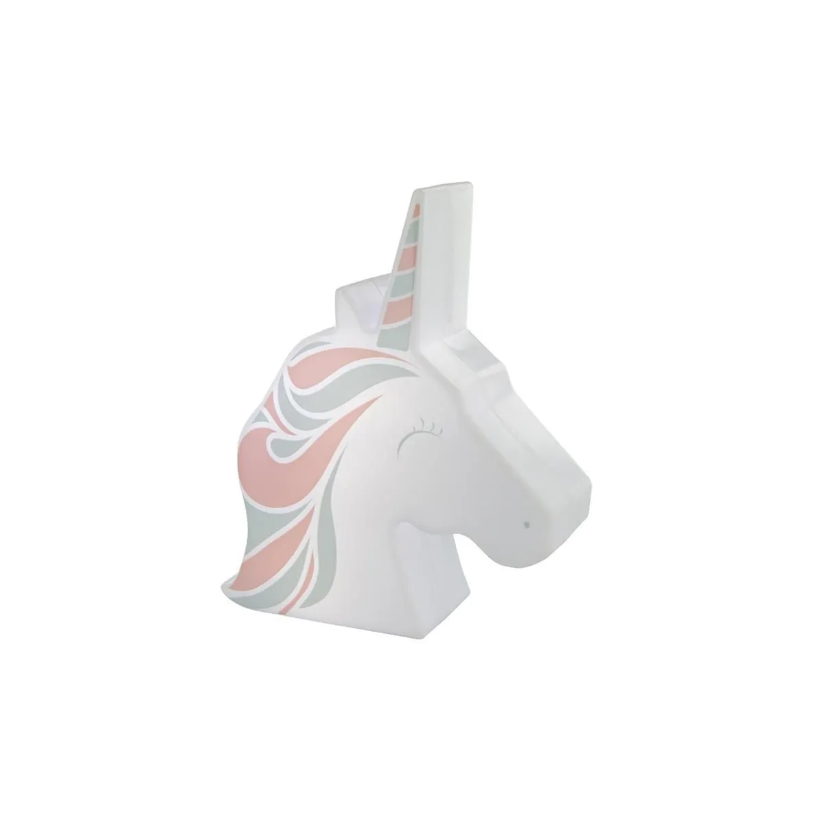 GENERIQUE - Veilleuse Projection Murale Licorne - 16cm - Blanc - Image 3