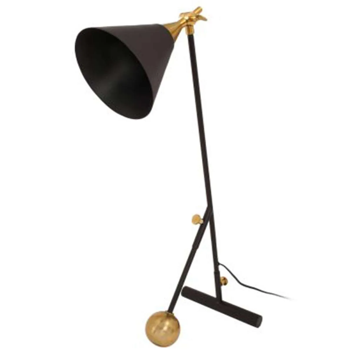 Paris prix Lampe à poser Celeste - Noir & or