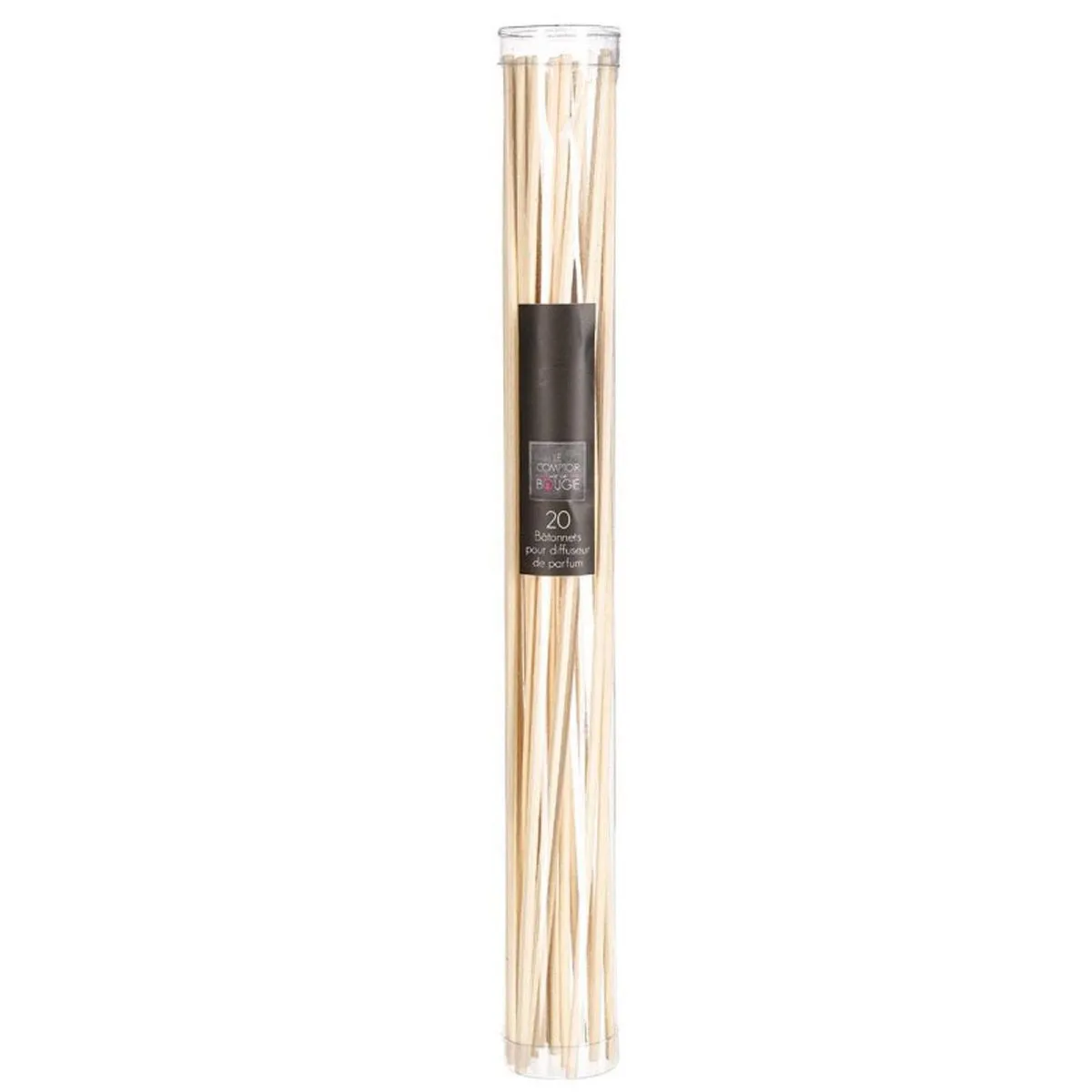 Lot de 20 Bâtonnets pour Diffuseur de Parfum 25cm Naturel