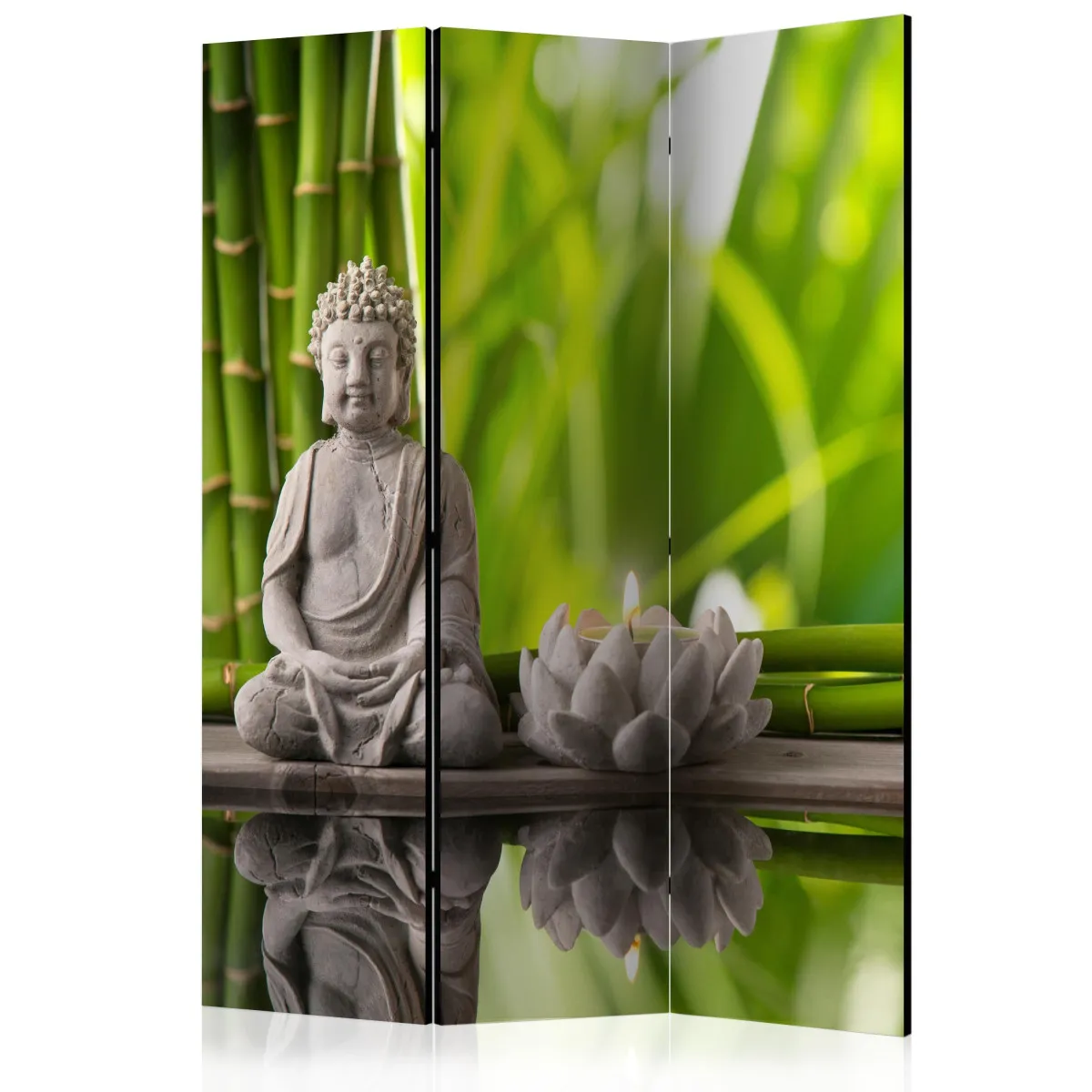 Paravent 3 volets - Meditation [Room Dividers] - 135x172 (39574)