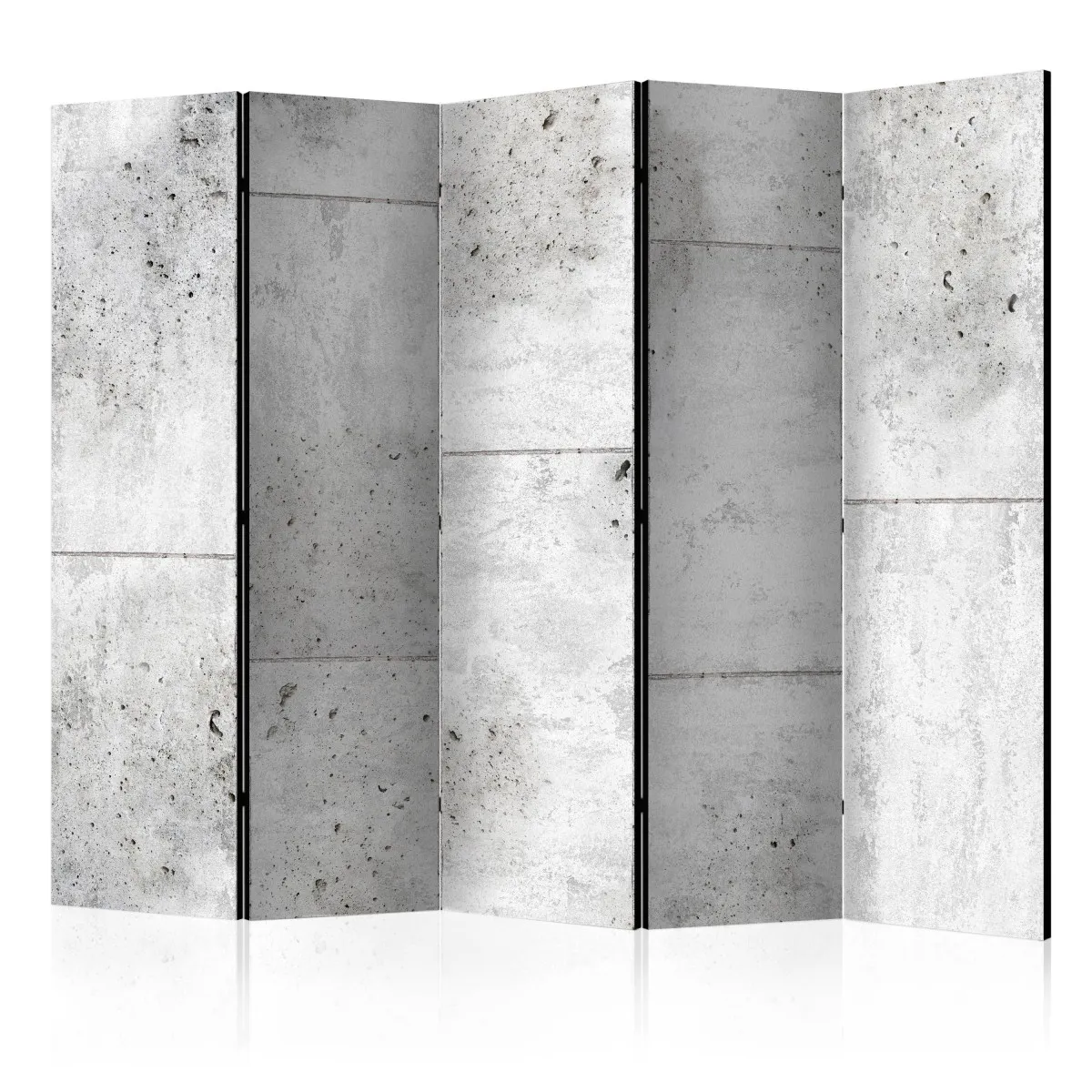 Paravent 5 volets - concretum murum ii [room dividers] A1-PARAVENT163